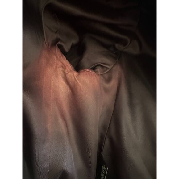 *Flaw Lauren Ralph Lauren Crown Crest 100% Wool Blazer Jacket Navy Womens Size 6 - Picture 13 of 16